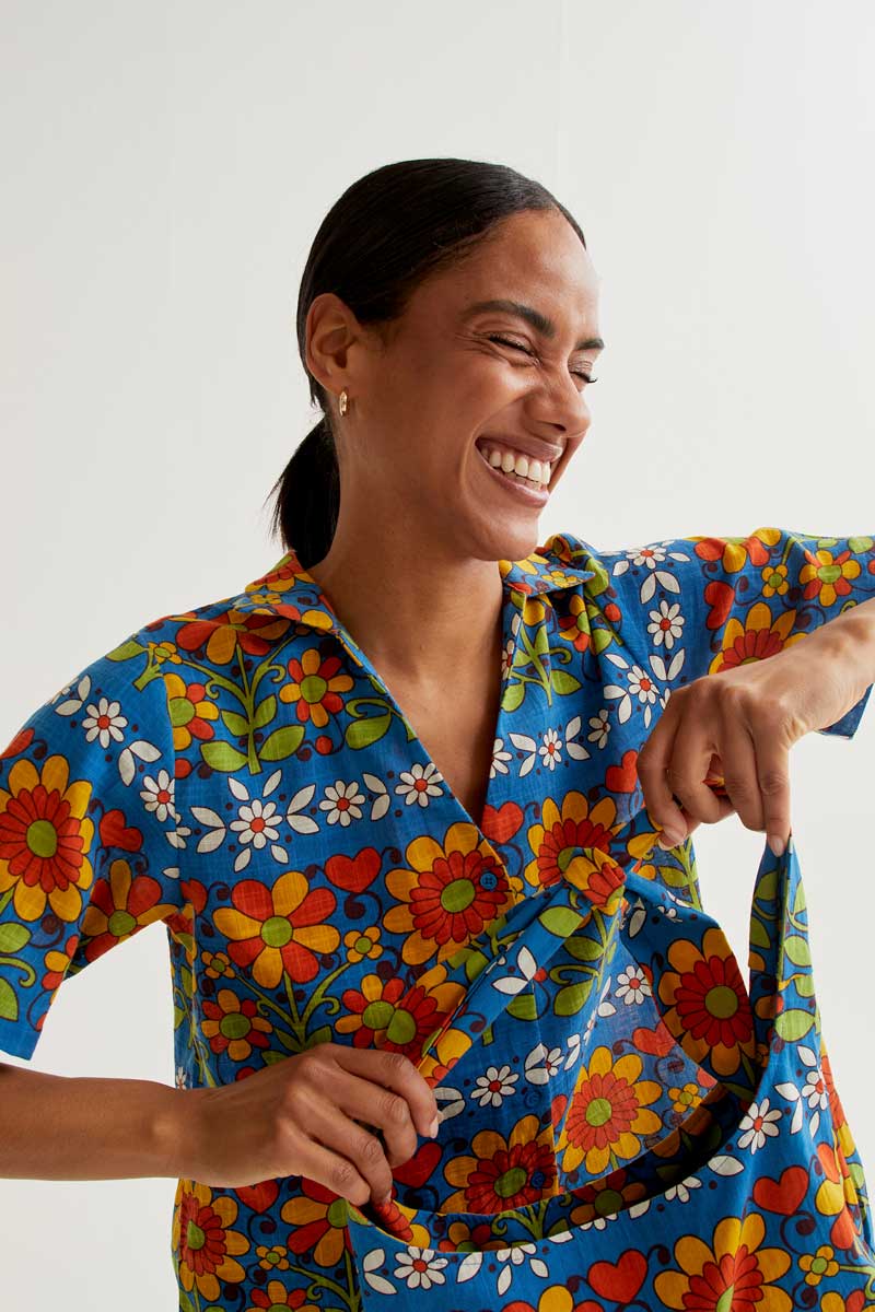Garden Print Shirt