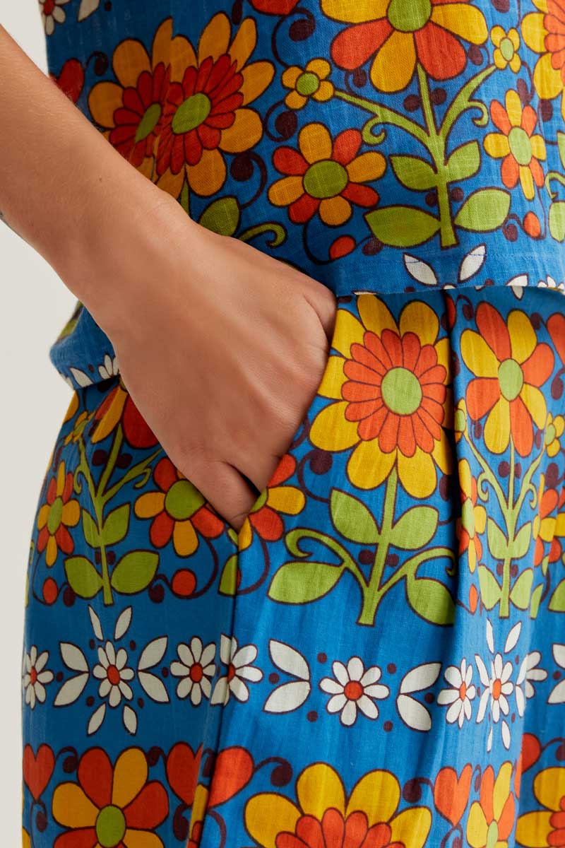Garden Print Shorts