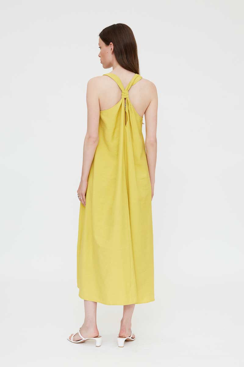 Long Yellow Dress