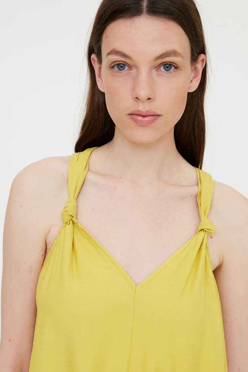 Long Yellow Dress
