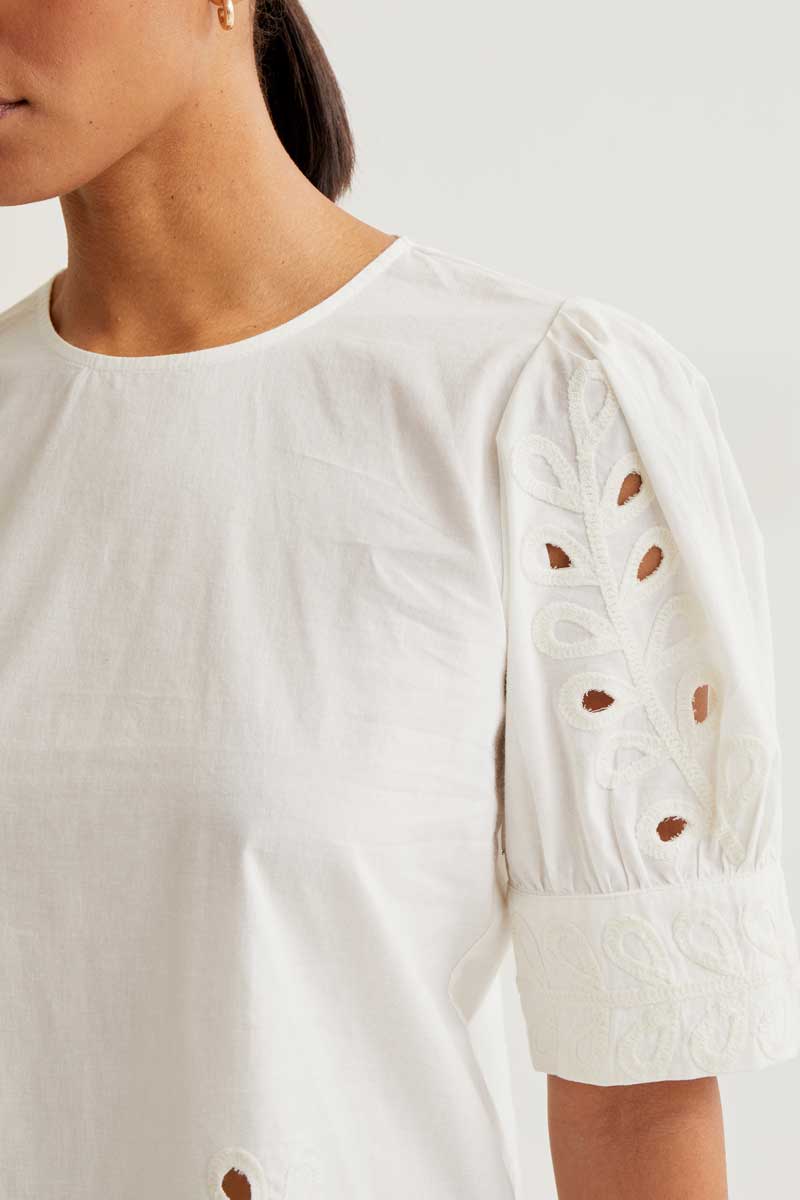 Ecru Cotton Top
