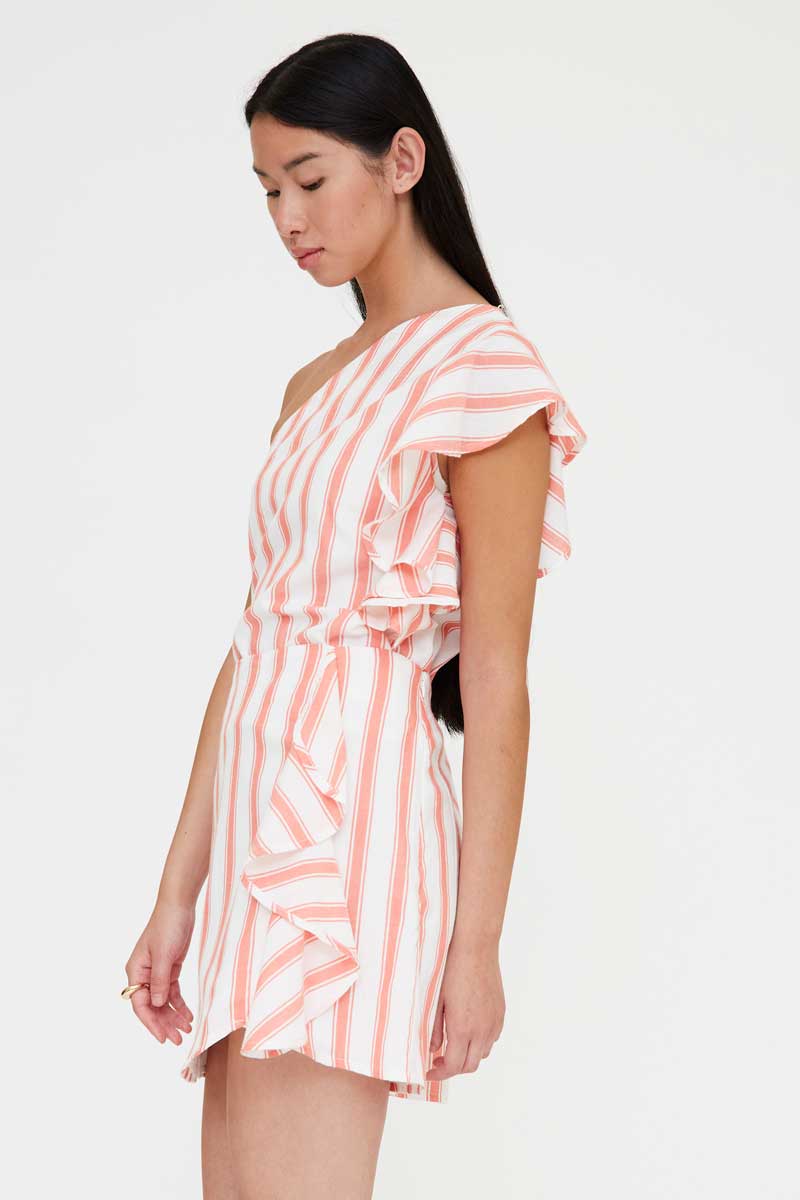 Short Striped Skirt