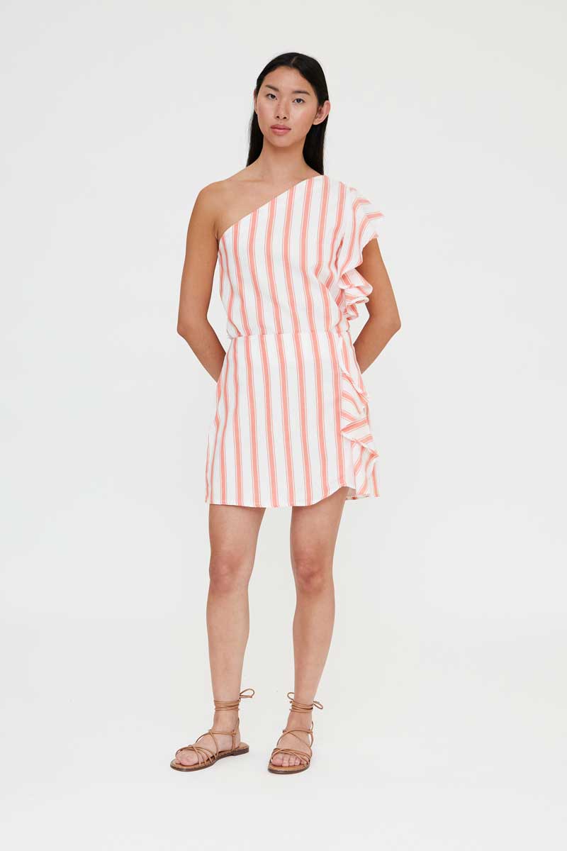 Short Striped Skirt