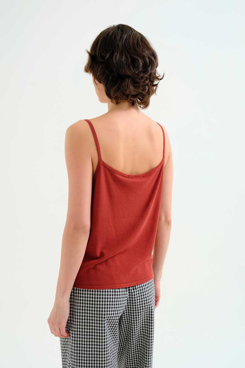 Brown Tank Top