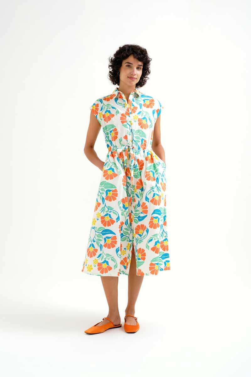 Floral Midi Dress