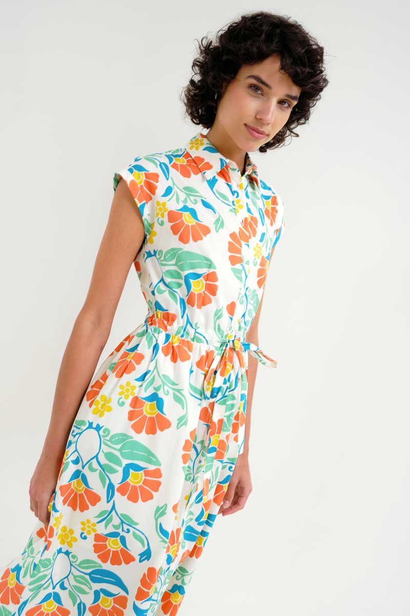 Floral Midi Dress