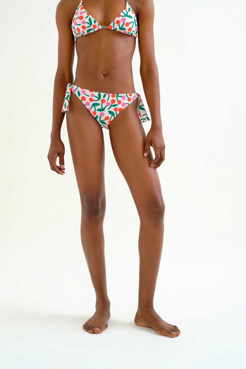 Cherry Print Bikini Bottom