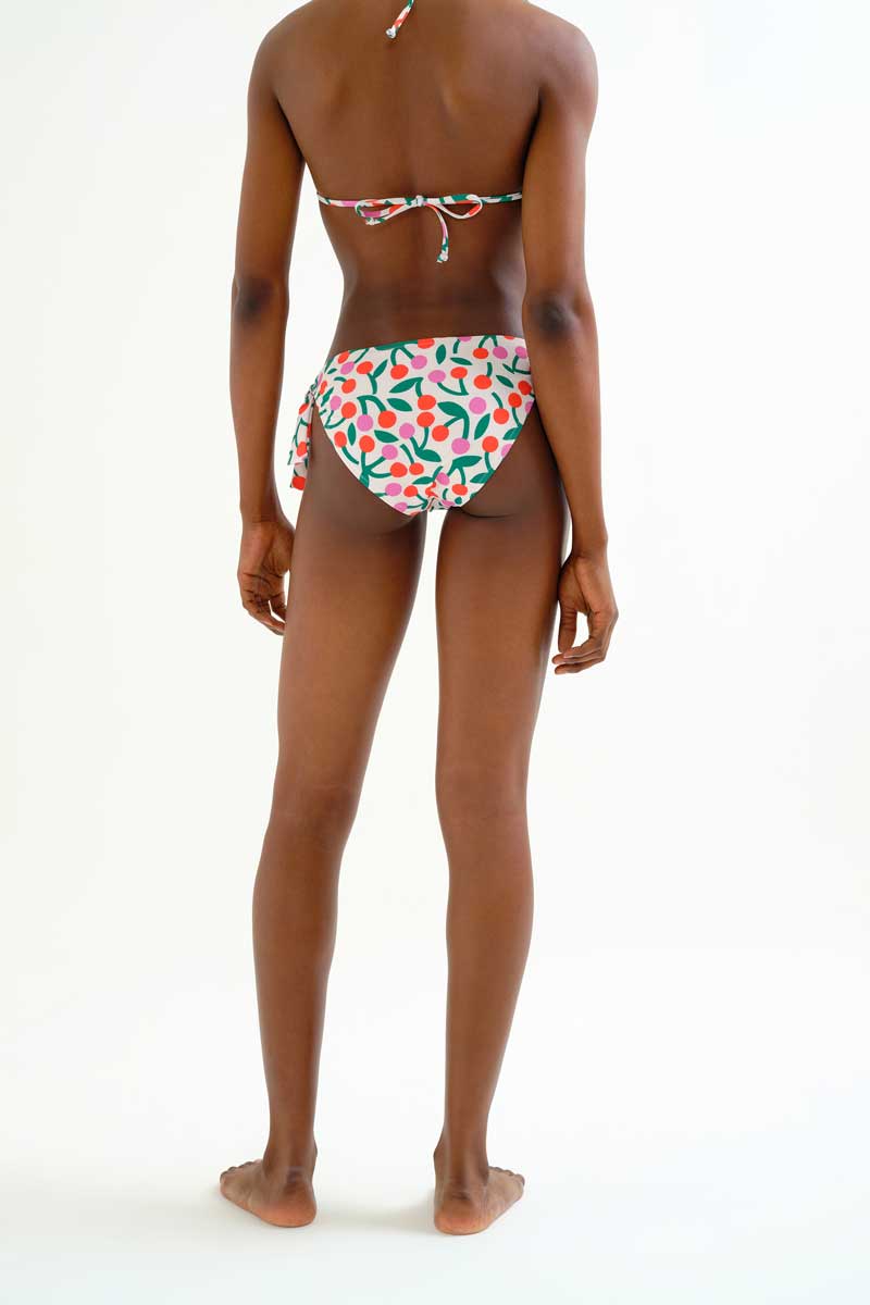 Cherry Print Bikini Bottom