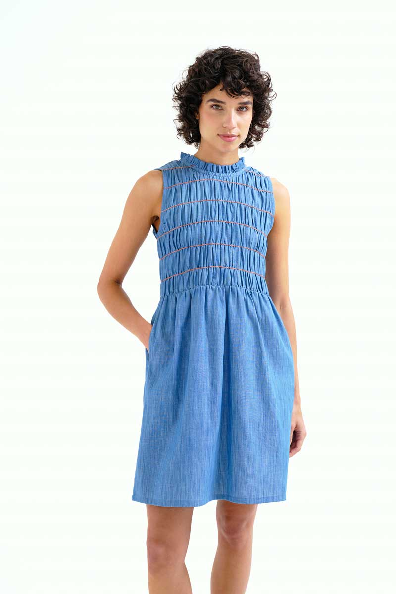 Light Blue Mini Dress