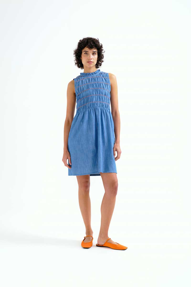 Light Blue Mini Dress