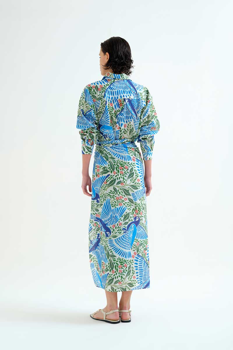 Parrot Print Sarong
