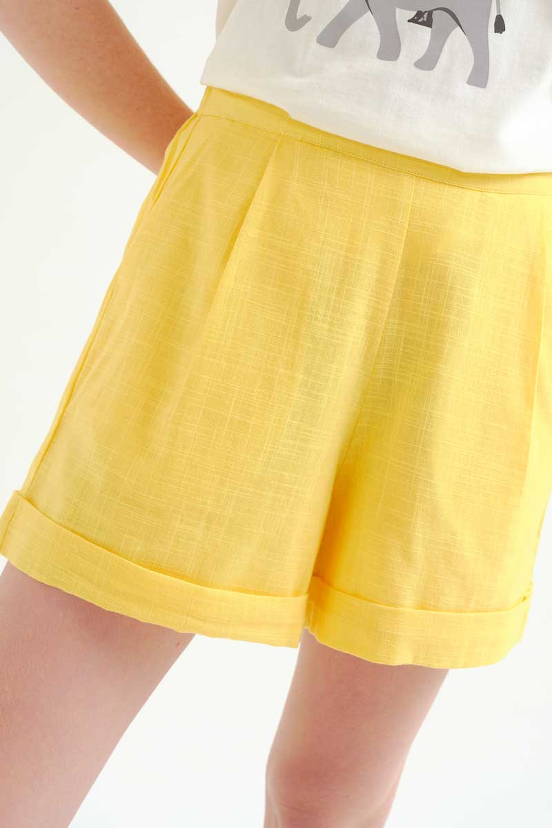Yellow Shorts