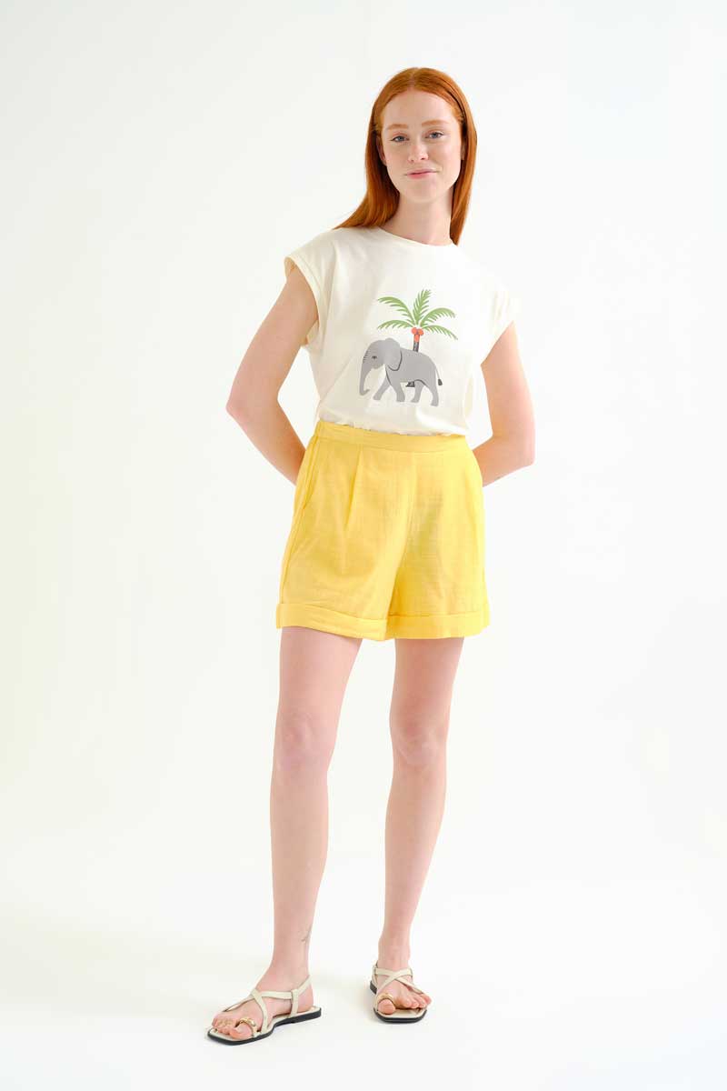 Yellow Shorts