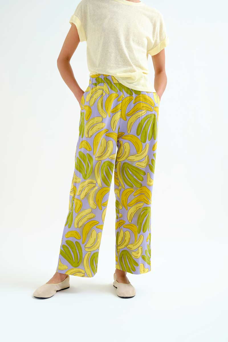 Trousers with Guineo Print