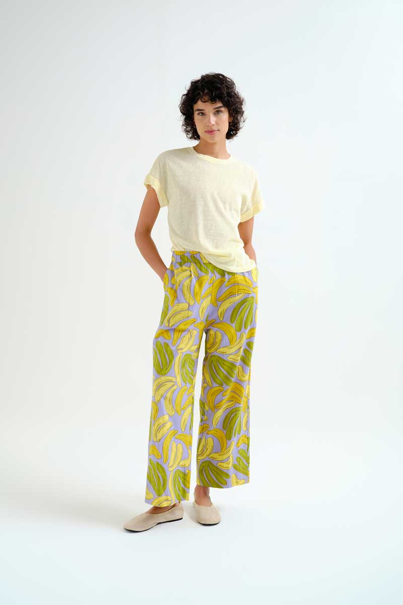 Trousers with Guineo Print