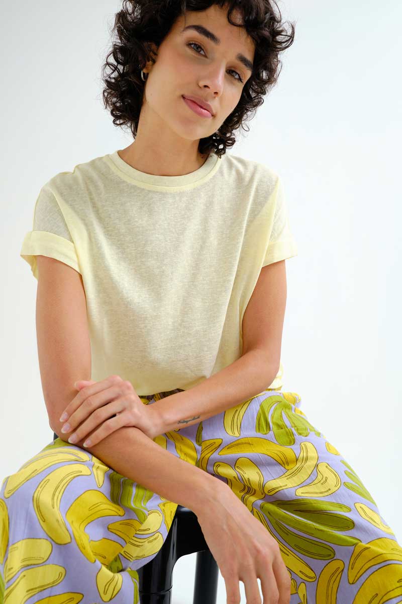 Trousers with Guineo Print