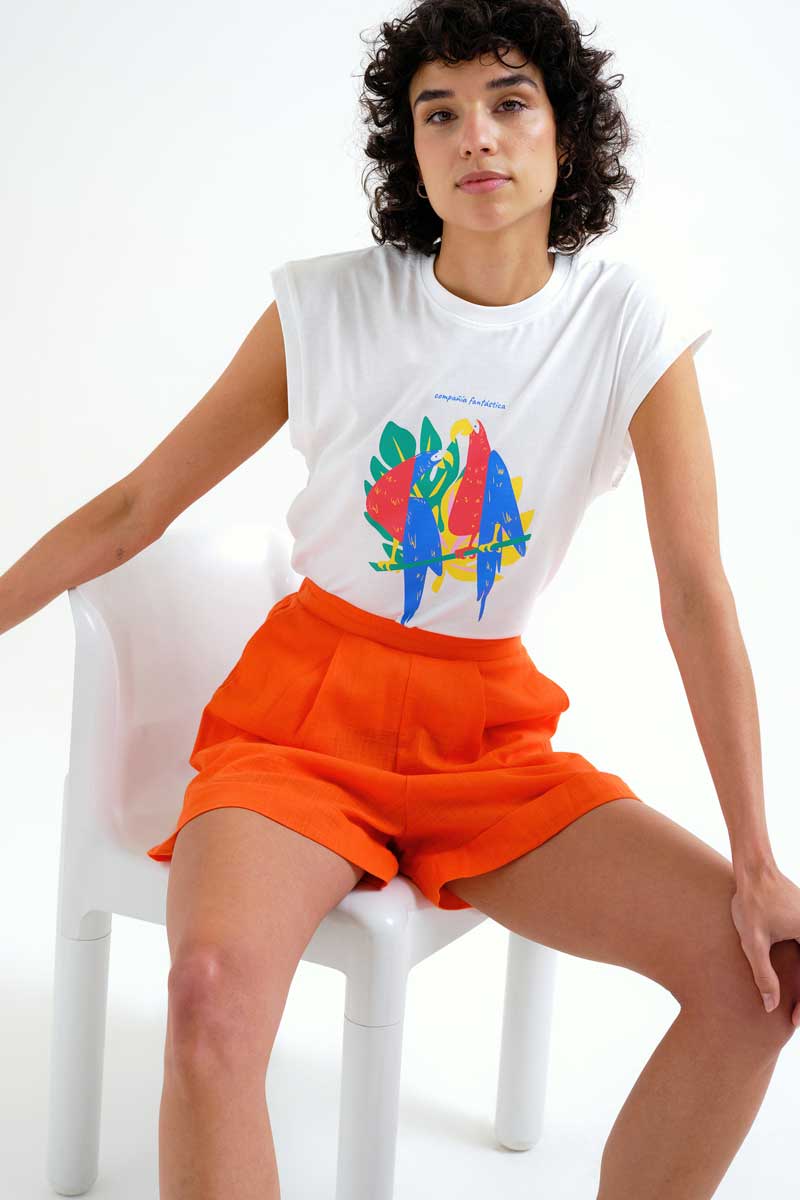 Orange Shorts