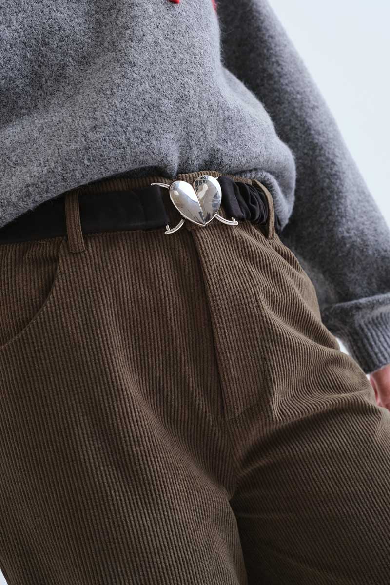 Black Elasticated Belt