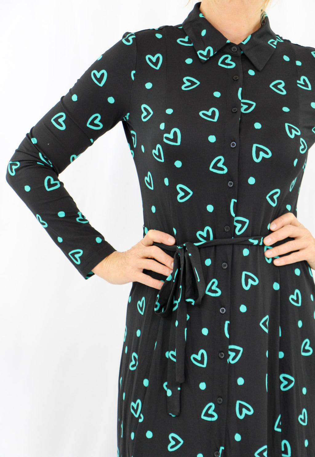 Black Long Sleeve Dress.
