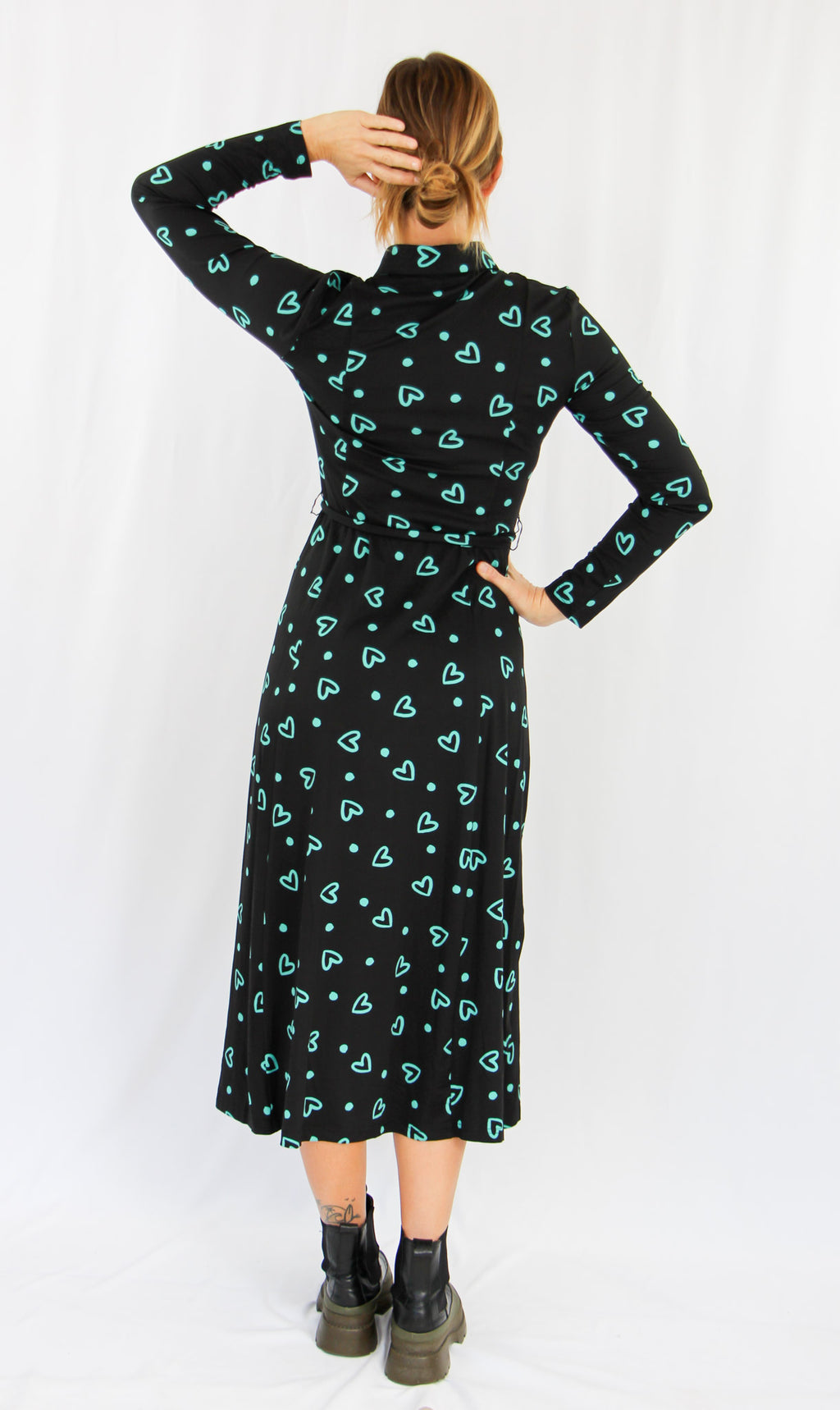Black Long Sleeve Dress.