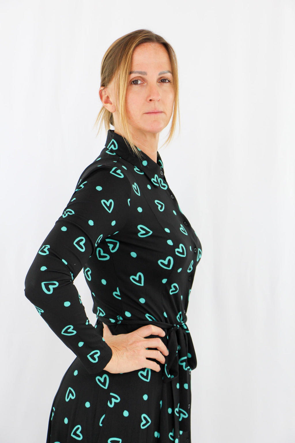 Black Long Sleeve Dress.