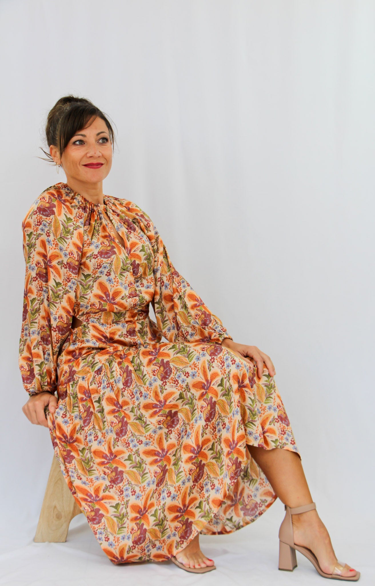 Floral Maxi Dress.