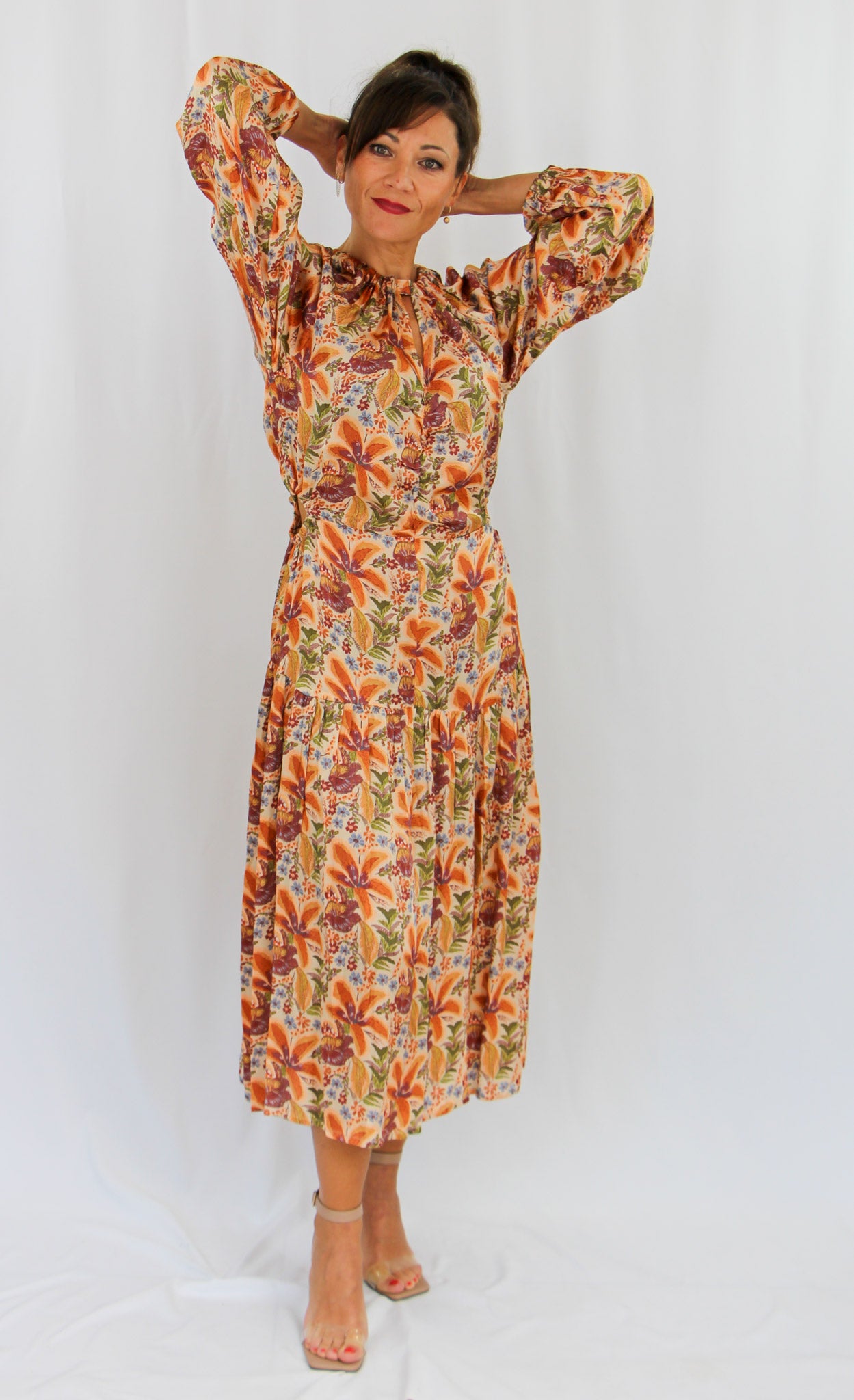 Floral Maxi Dress.