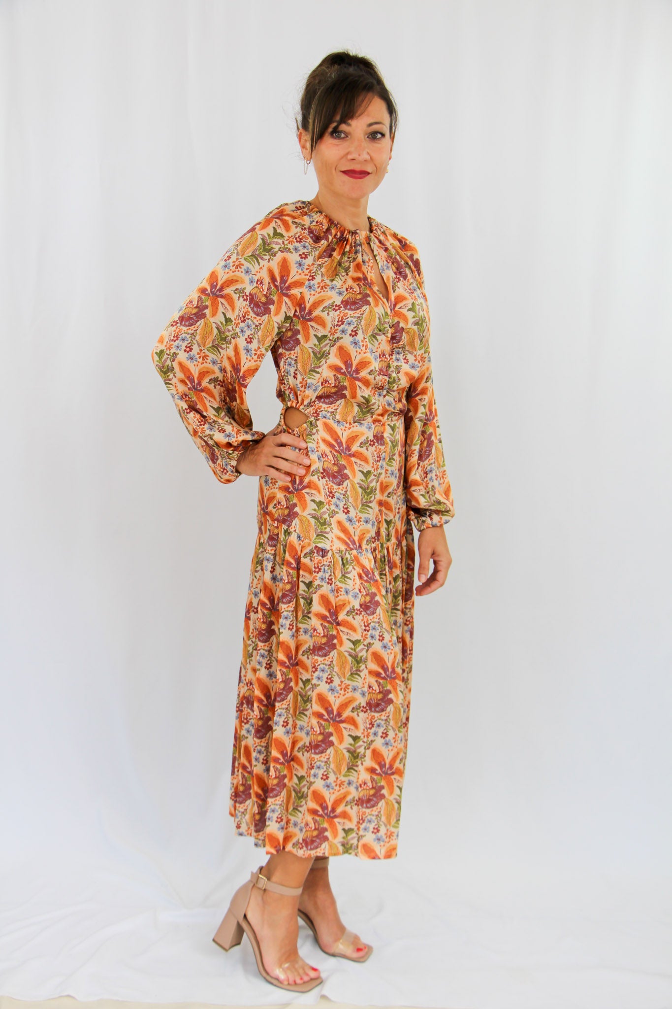 Floral Maxi Dress.