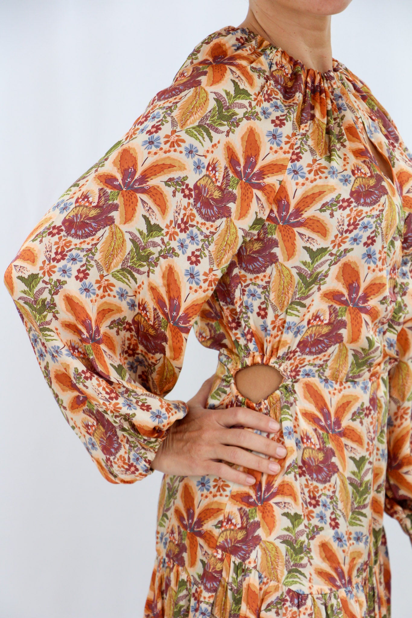 Floral Maxi Dress.
