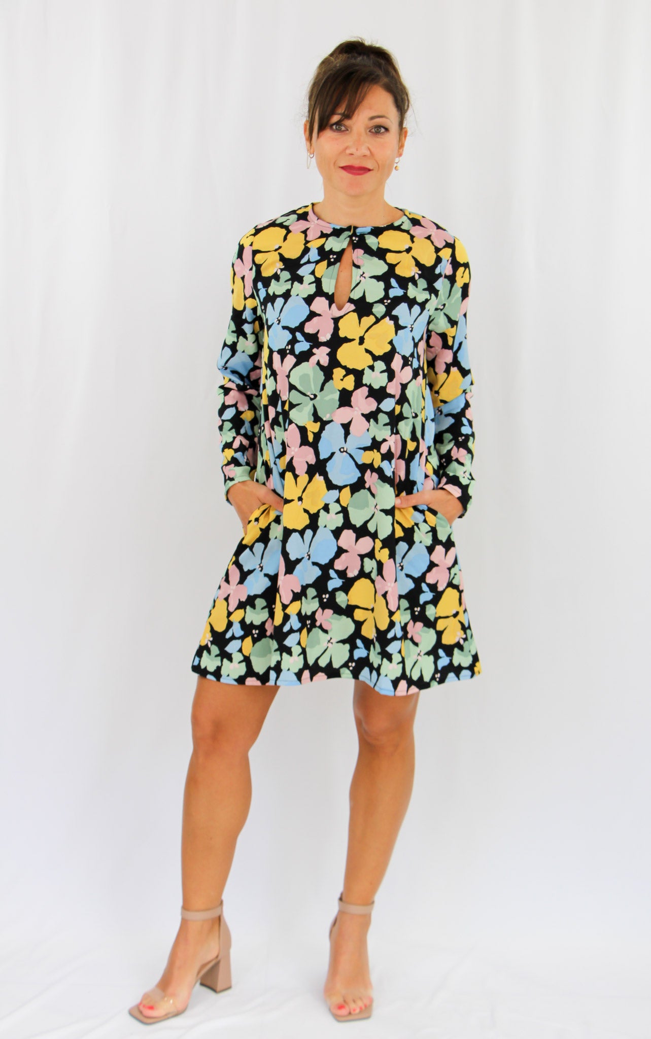 Floral Mini Dress.