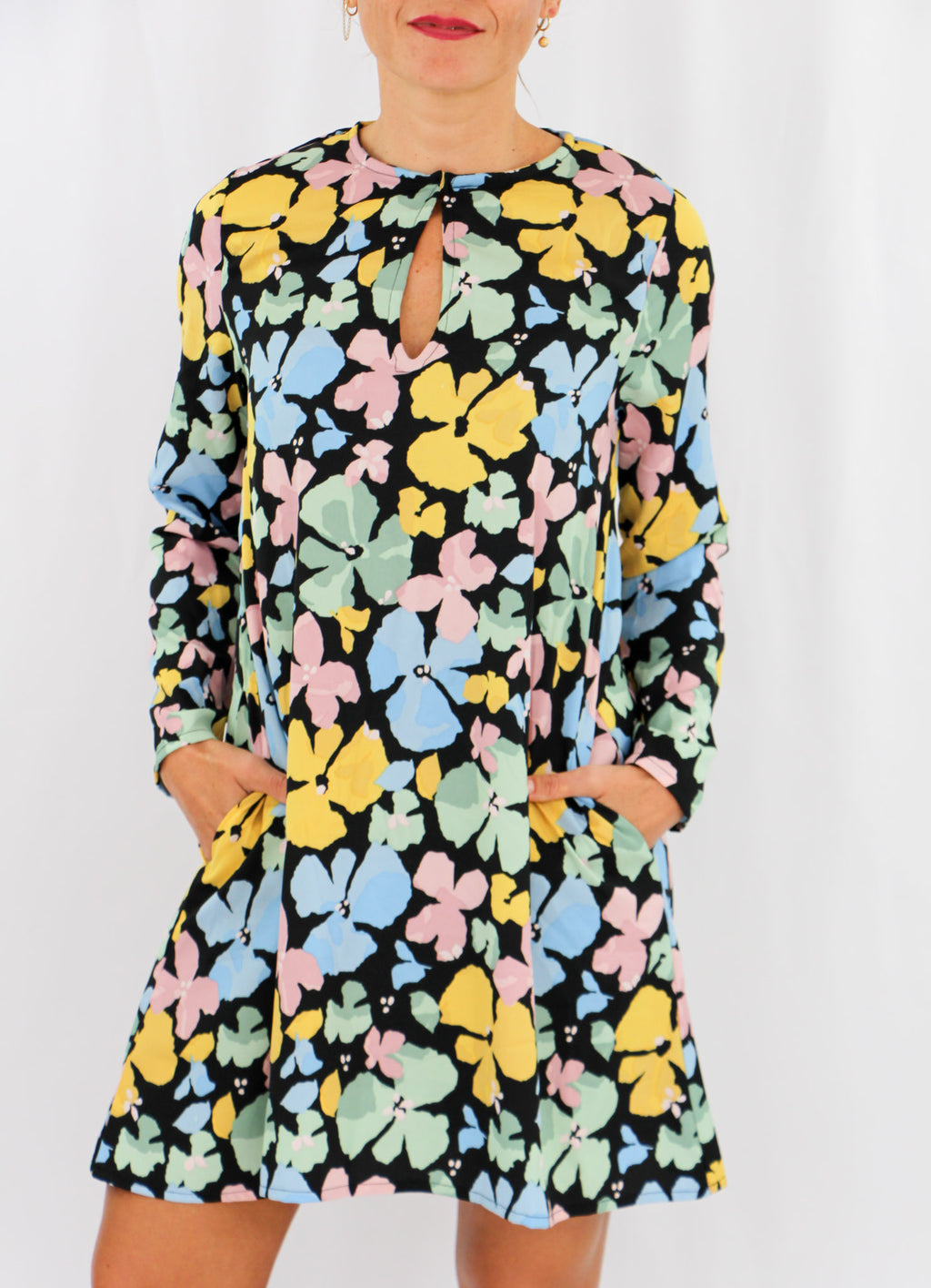 Floral Mini Dress.