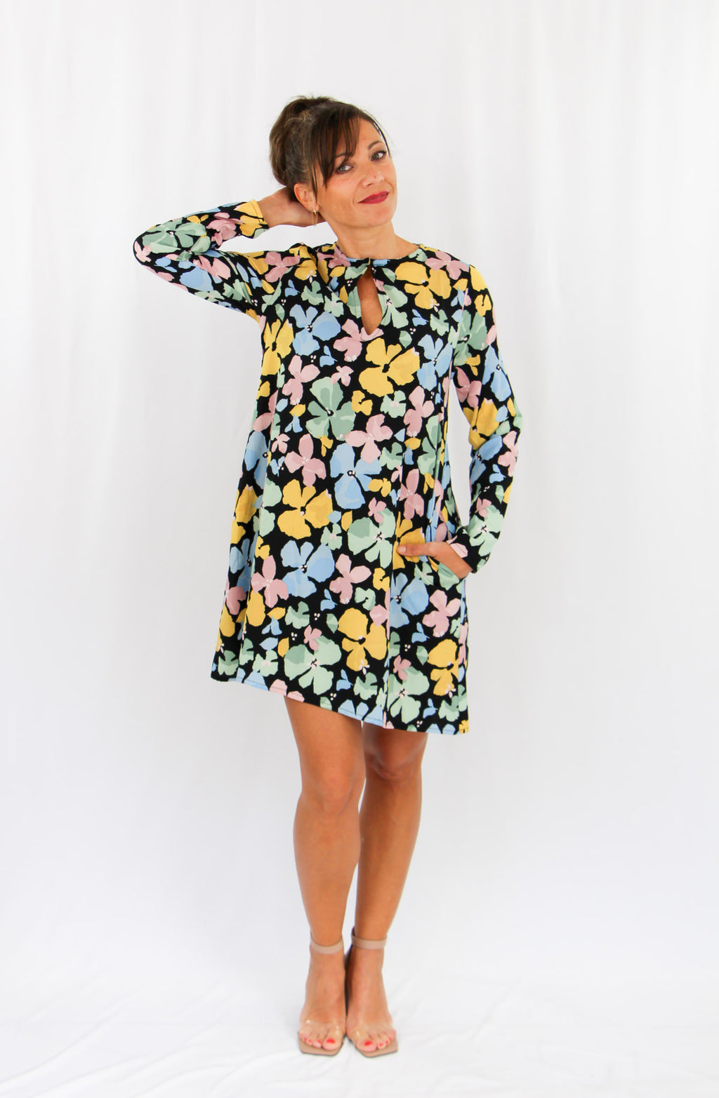 Floral Mini Dress.