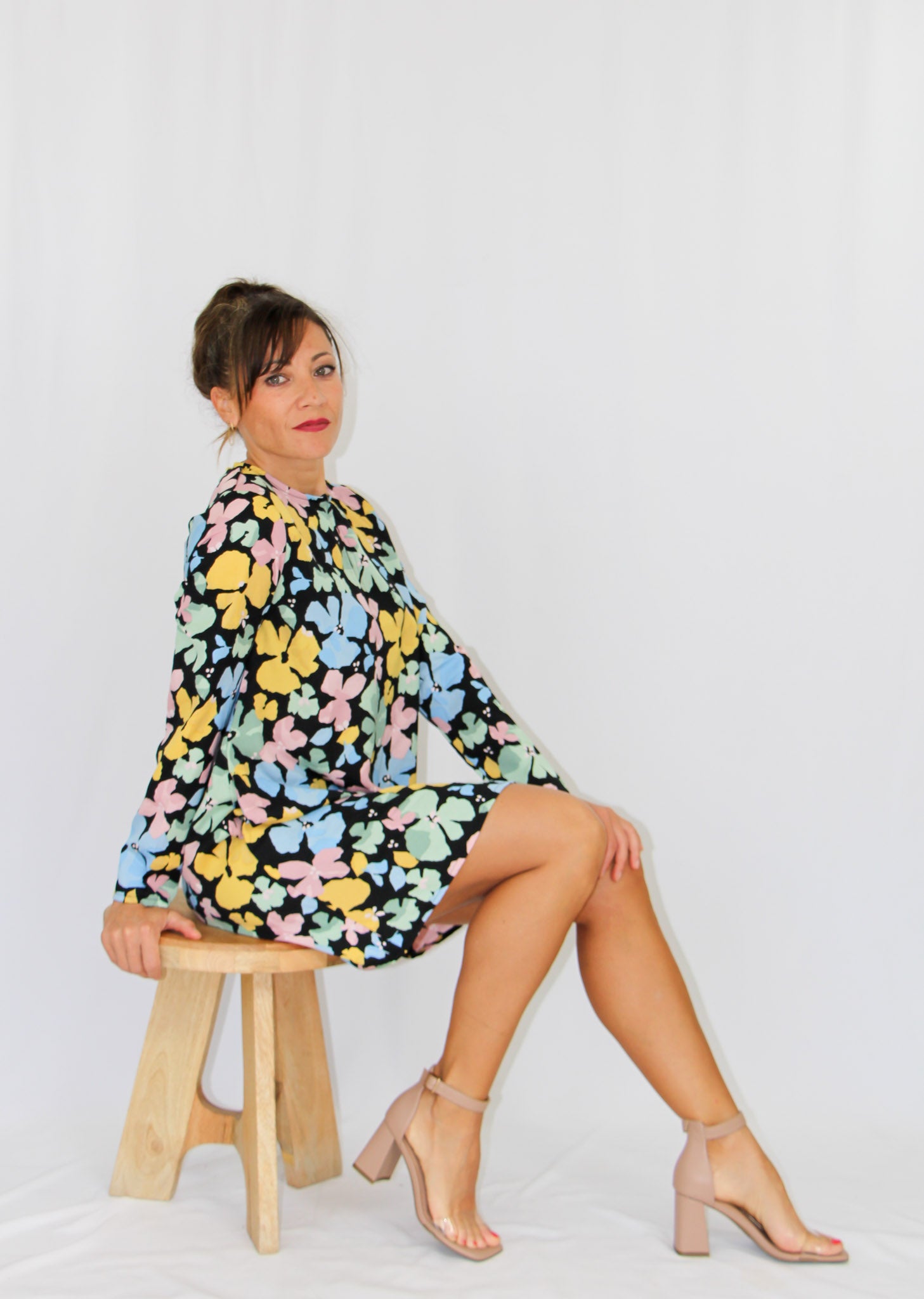 Floral Mini Dress.