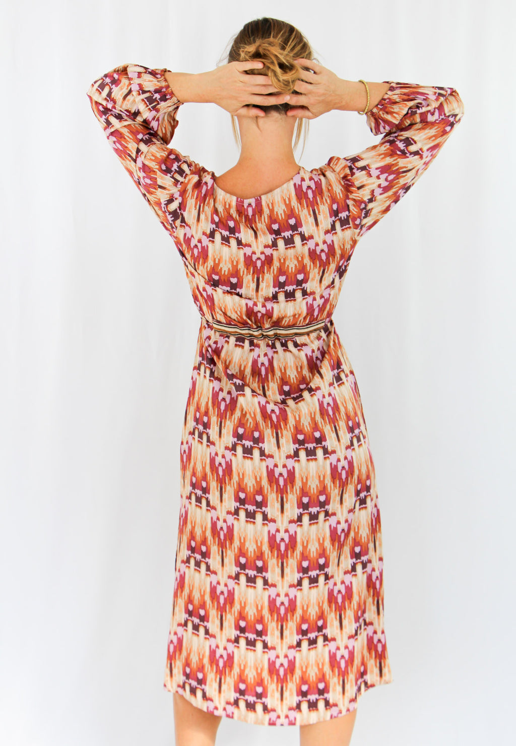 NKN Mosaic Autmun Print Midi.