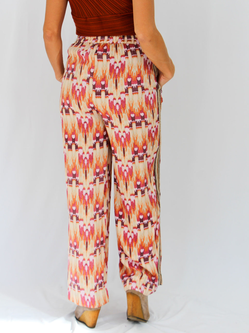 NKN Mosaic Autumn Print Pants.