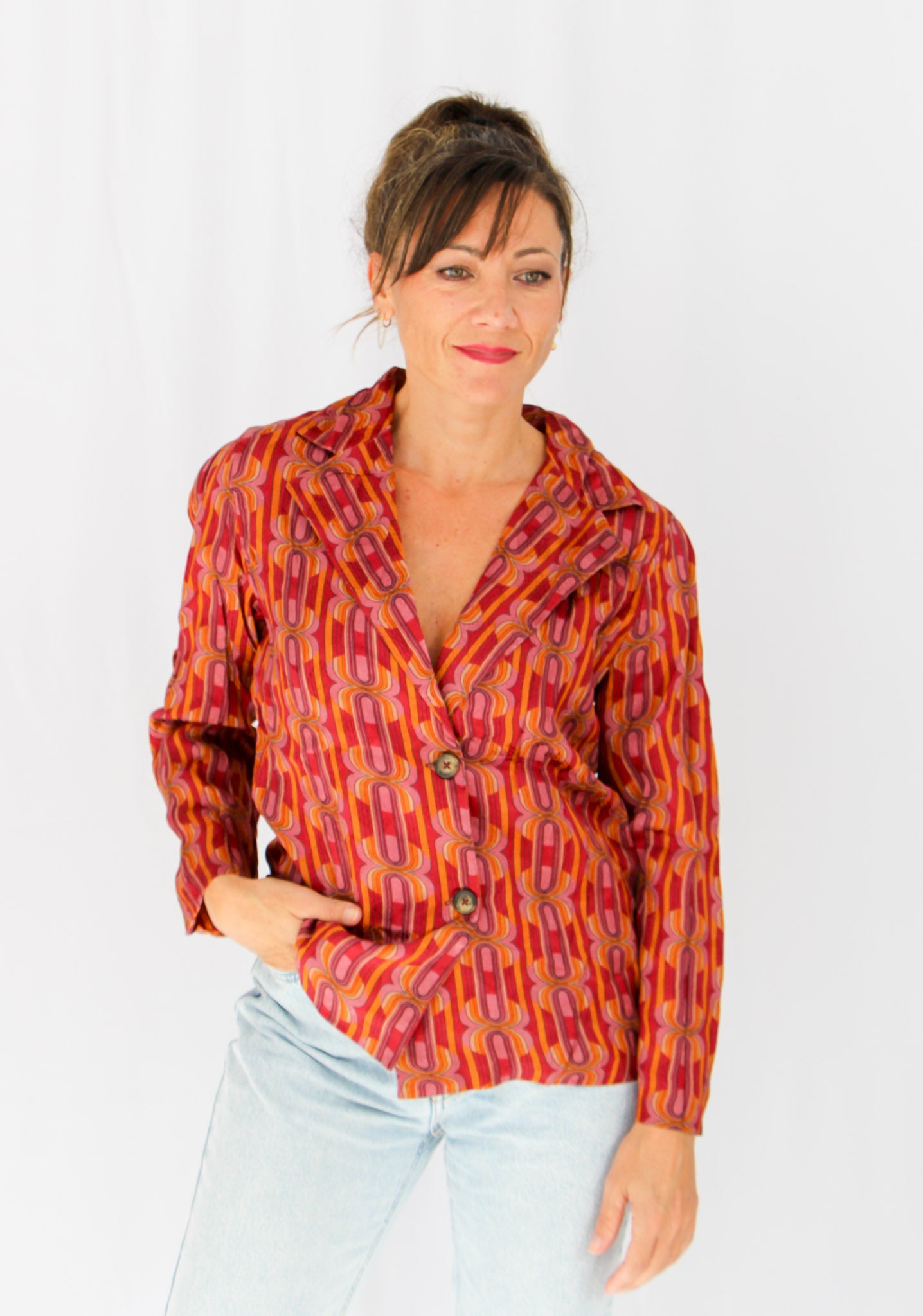 NKN Geoprint Blouse.