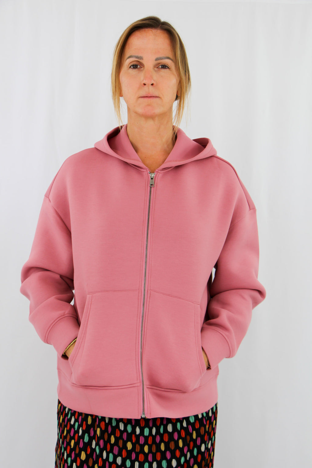 Pink Bomper Jacket.